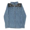 Vintage Guess Denim Shirt - Small Blue Cotton -Deals Garbique Store erik.womens.12.3.22373