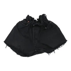 Vintage 501 Levis Denim Shorts - 26W UK 6 Black Cotton