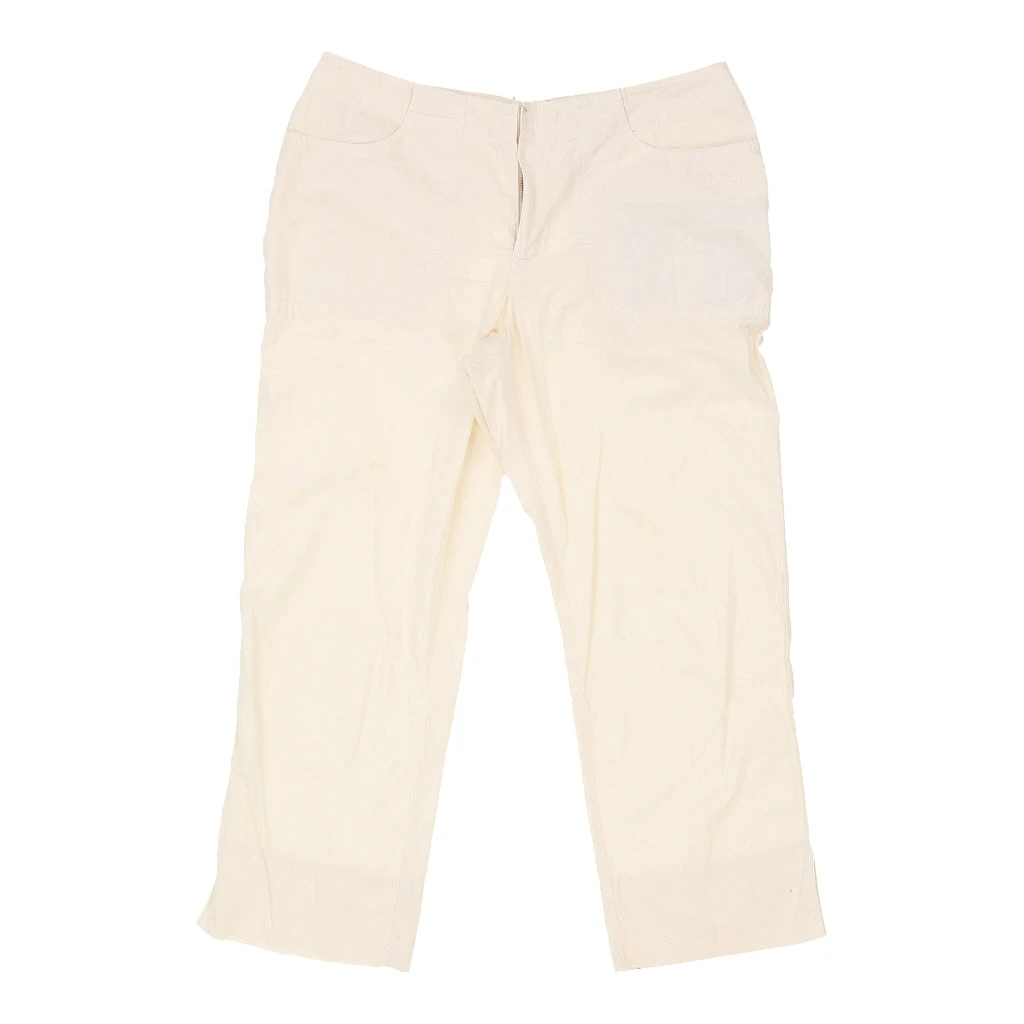 Vintage Woolrich Trousers - 28W UK 8 Cream Cotton 3 Vintage Woolrich Trousers - 28W UK 8 Cream Cotton