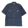 Vintage Les Copains Denim Shirt - XL Blue Cotton