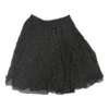 Vintage Luisa Spagnoli Skirt - XS UK 6 Black Nylon -Deals Garbique Store julia womens shorts p2 25.5.22262