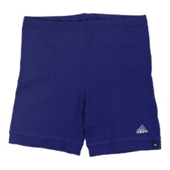 Vintage Adidas Sport Shorts - Medium Blue Cotton