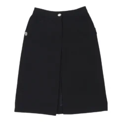 Vintage Les Copains Skirt - XS UK 6 Blue Cotton