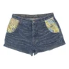 Vintage Dolce & Gabbana Denim Shorts - 32W UK 12 Blue Cotton