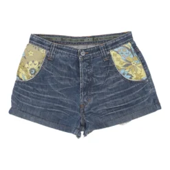Vintage Dolce & Gabbana Denim Shorts - 32W UK 12 Blue Cotton