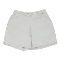 Vintage Champion High Waisted Shorts - 26W UK 6 Blue Cotton