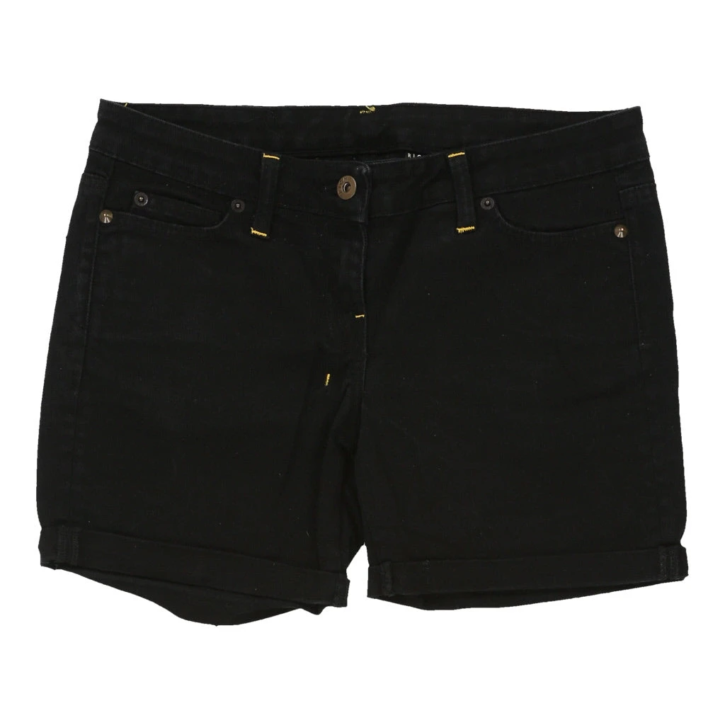 Vintage Richmond Shorts - 30W UK 8 Black Cotton 4 Vintage Richmond Shorts - 30W UK 8 Black Cotton - Image 2