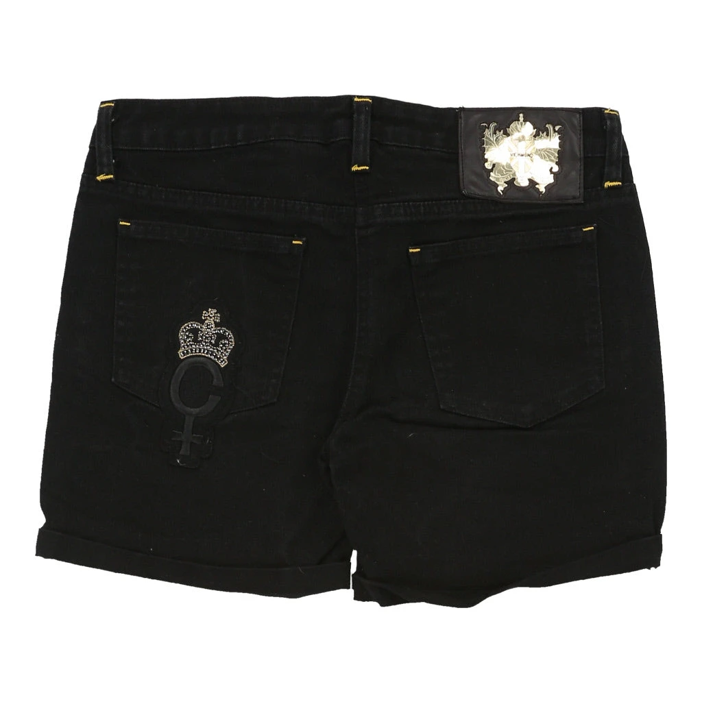 Vintage Richmond Shorts - 30W UK 8 Black Cotton 3 Vintage Richmond Shorts - 30W UK 8 Black Cotton
