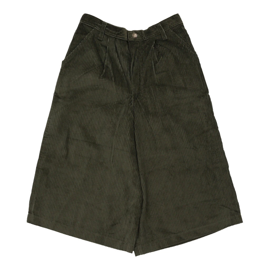 Vintage Unbranded High Waisted Shorts - 26W UK 8 Green Cotton 3 Vintage Unbranded High Waisted Shorts - 26W UK 8 Green Cotton