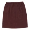 Vintage Miu Miu Skirt - XS UK 4 Burgundy Acrylic