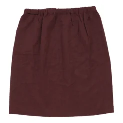 Vintage Miu Miu Skirt - XS UK 4 Burgundy Acrylic