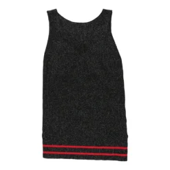 Vintage Unbranded Top - Medium Black Polyester