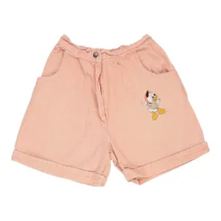 Vintage Unbranded High Waisted Shorts - 26W UK 8 Pink Cotton