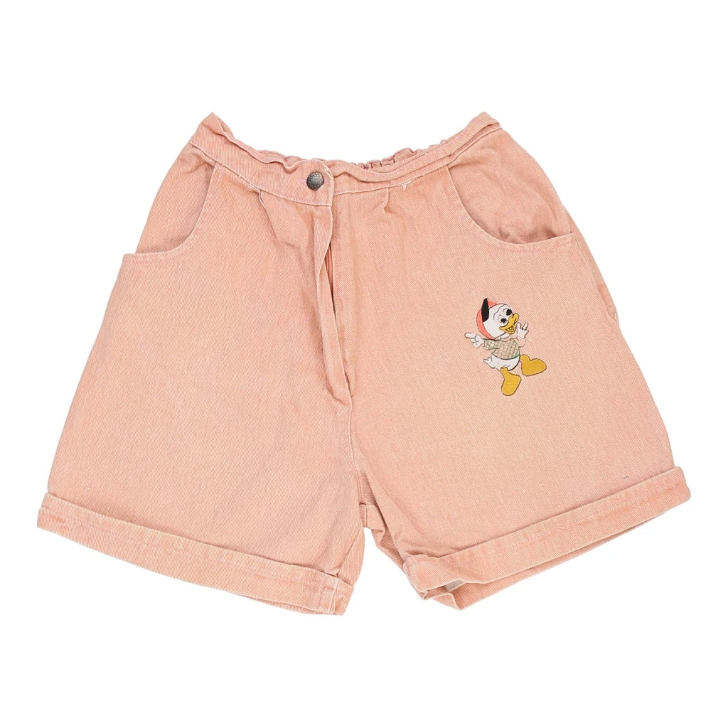 Vintage Unbranded High Waisted Shorts - 26W UK 8 Pink Cotton 3 Vintage Unbranded High Waisted Shorts - 26W UK 8 Pink Cotton