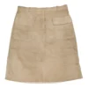 Vintage Unbranded Skirt - Small UK 8 Beige Leather -Deals Garbique Store laura womens trousers 09.09412