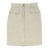 Vintage Fendi Skirt - 28W UK 8 Cream Cotton -Deals Garbique Store lucy womens trousers 9.11.22188