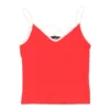 Vintage Tally Weijl Strap Top - XS Red Cotton