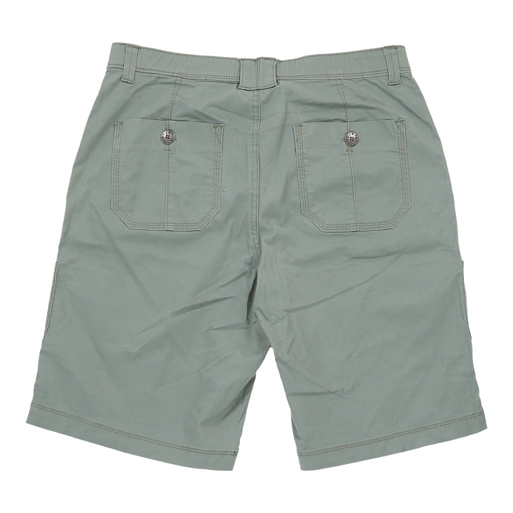 Vintage Lee Shorts - 36W UK 16 Green Cotton 4 Vintage Lee Shorts - 36W UK 16 Green Cotton - Image 2