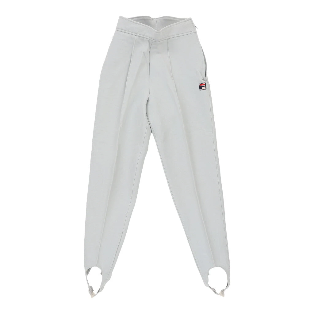 Vintage Fila Trousers - 24W UK 4 Grey Nylon 3 Vintage Fila Trousers - 24W UK 4 Grey Nylon