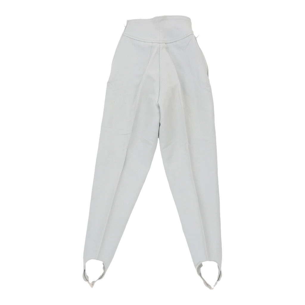 Vintage Fila Trousers - 24W UK 4 Grey Nylon 4 Vintage Fila Trousers - 24W UK 4 Grey Nylon - Image 2