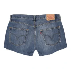 Vintage Levis 501 Denim Shorts - 38W UK 16 Blue Cotton