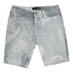 Vintage Cavalli Denim Shorts - 32W UK 12 Blue Cotton