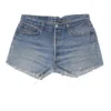 Vintage Levis 501 Shorts - 34W UK 14 Blue Cotton
